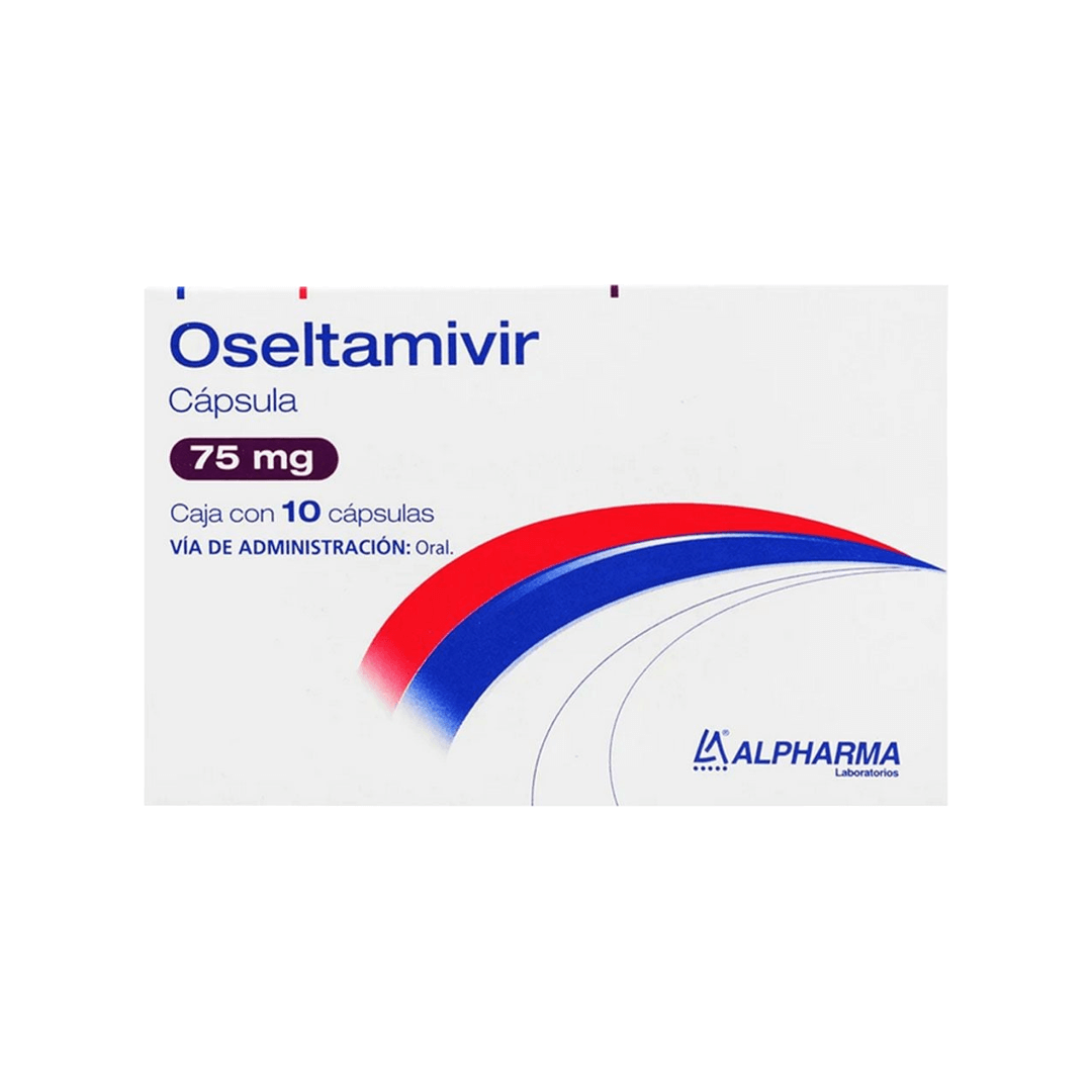 OSELTAMIVIR CAPSULAS 75 MG CAJA C/10