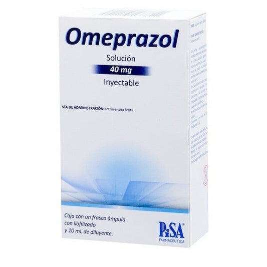 PISA OMEPRAZOL 40 MG/10 ML AMP IV