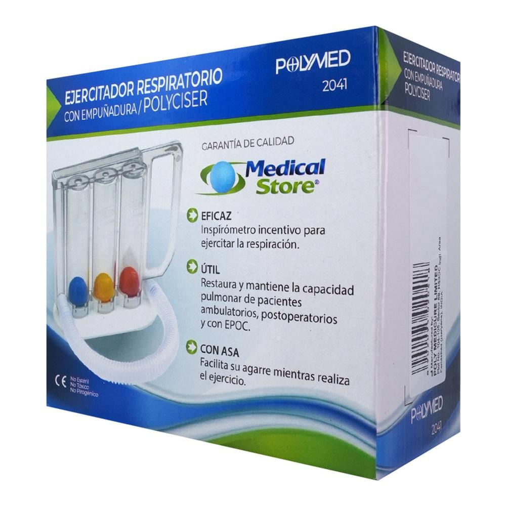 POLYMED INSPIROMETRO INCENTIVO EJERCITADOR