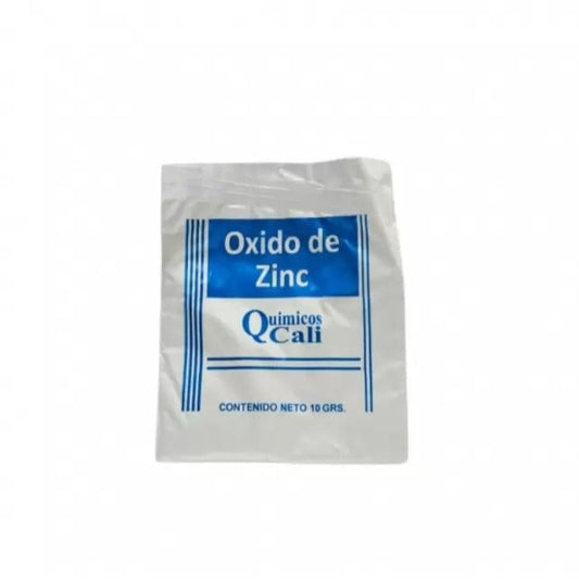 QUÍMICOS CALI ÓXIDO DE ZINC SOBRE 10G