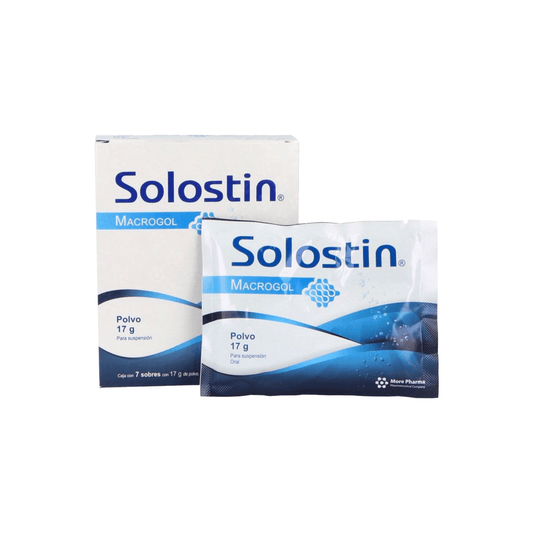 SOLOSTIN (MACROGOL) POLVO 17 G CAJA C/7 SOBRES