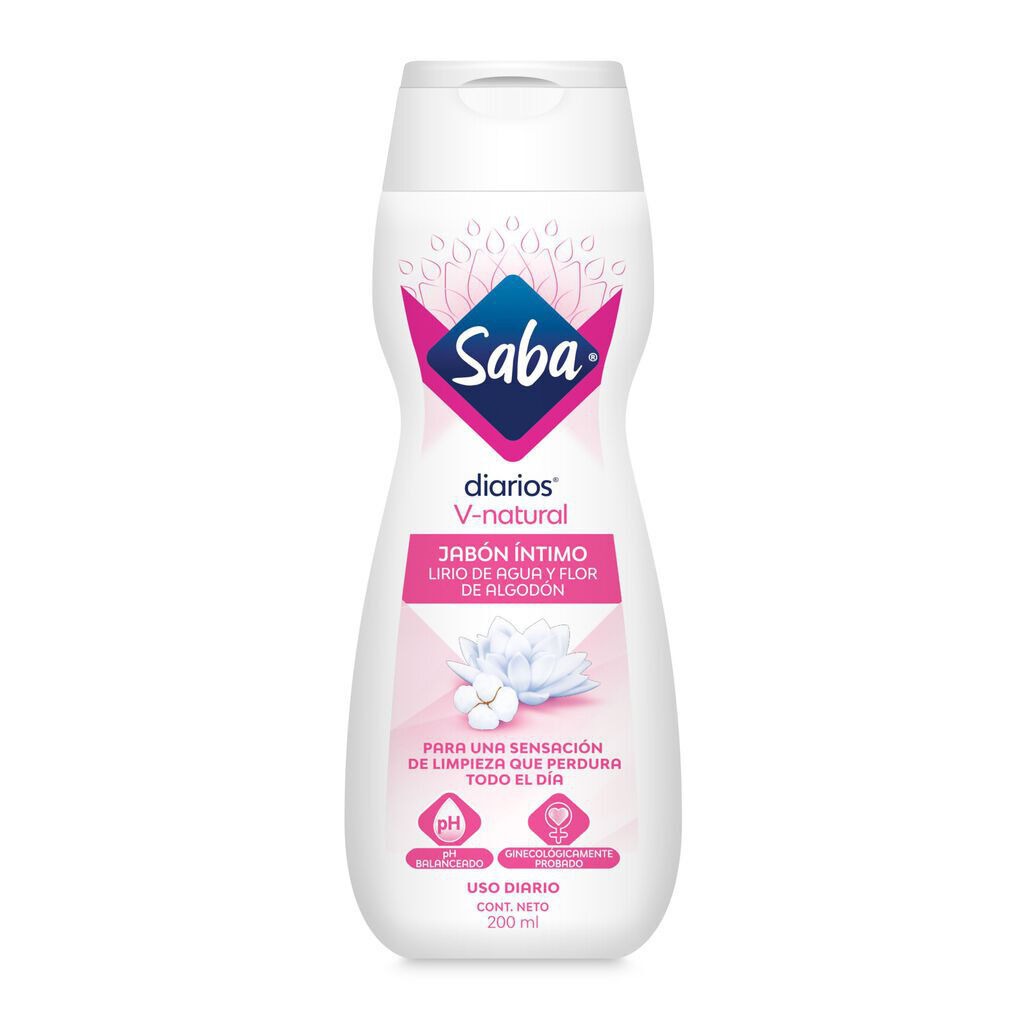 SABA JABÓN ÍNTIMO DIARIOS V-NATURAL 200 ML