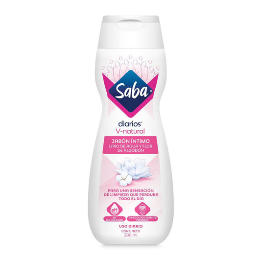 SABA JABÓN ÍNTIMO DIARIOS V-NATURAL 200 ML