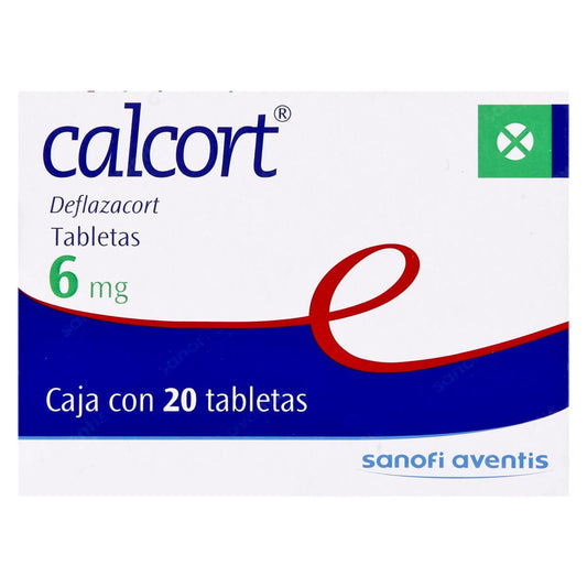 SANOFI CALCORT 6 MG TAB C/20