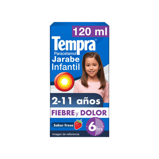 TEMPRA INF (PARACETAMOL) JARABE FRASCO C/120 ML