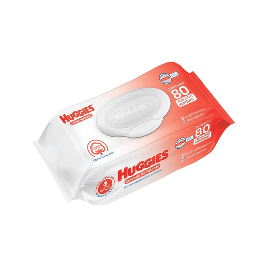 TOALLITAS HUGGIES CUIDADO HIDRATANTE C/80