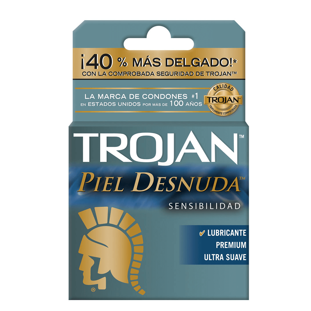 TROJAN PIEL DESNUDA SENSIBILIDAD C/3