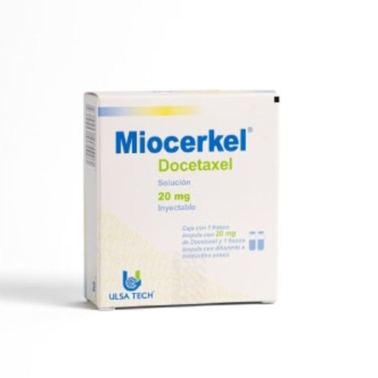 ULSA TECH MIOCERKEL 20 MG (DOCETAXEL) - 2 FRASCOS