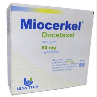 ULSA TECH MIOCERKEL 80 MG (DOCETAXEL) - 2 FRASCOS