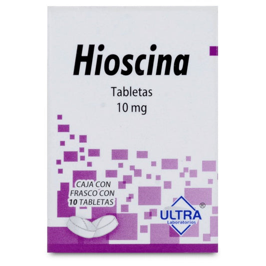 ULTRA LABORATORIOS HIOSCINA 10 TAB 10MG