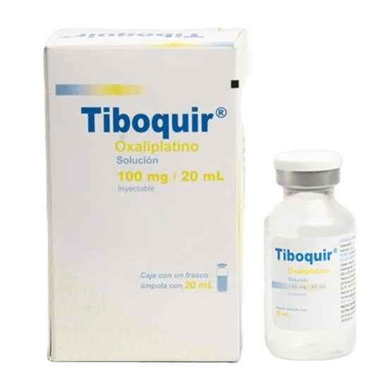 TIBOQUIR (OXALIPLATINO) AMPULA 100 MG / 20 ML CAJA C/1 FRASCO