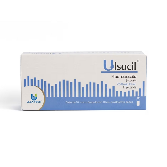ulsa tech ulsacil 250 mg solucion inyectable 10 frascos ampula 10 ml