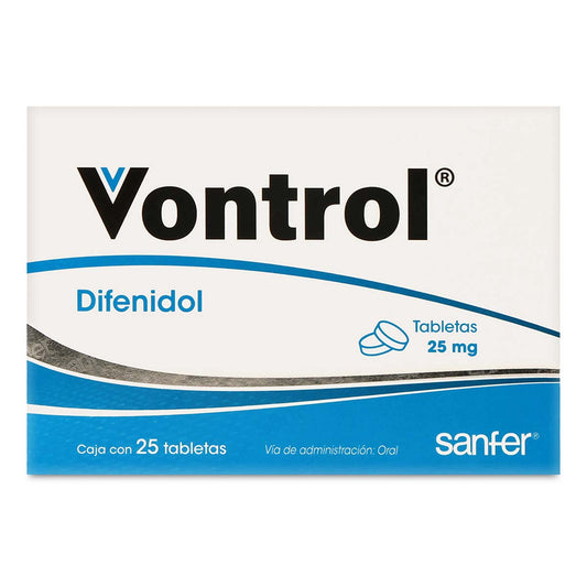 VONTROL 25MG TAB CON 25