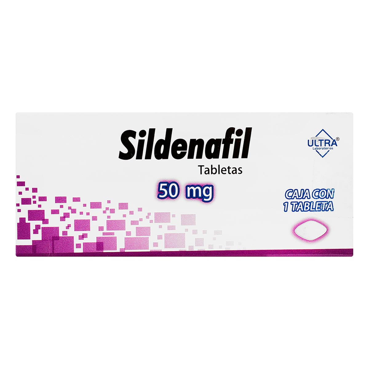 sildenafil 50 mg 1 caja con 1 tableta