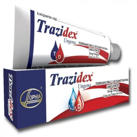 trazidex ungüento ungena tubo con 3.5g