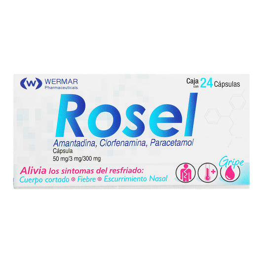 rosel cápsulas caja con 24 cápsulas