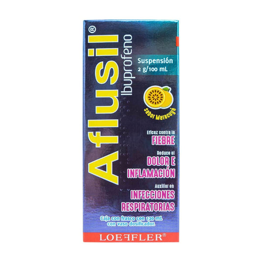 AFLUSIL IBUPROFENO SUSPENSIÓN FRASCO 2 G/100 ML