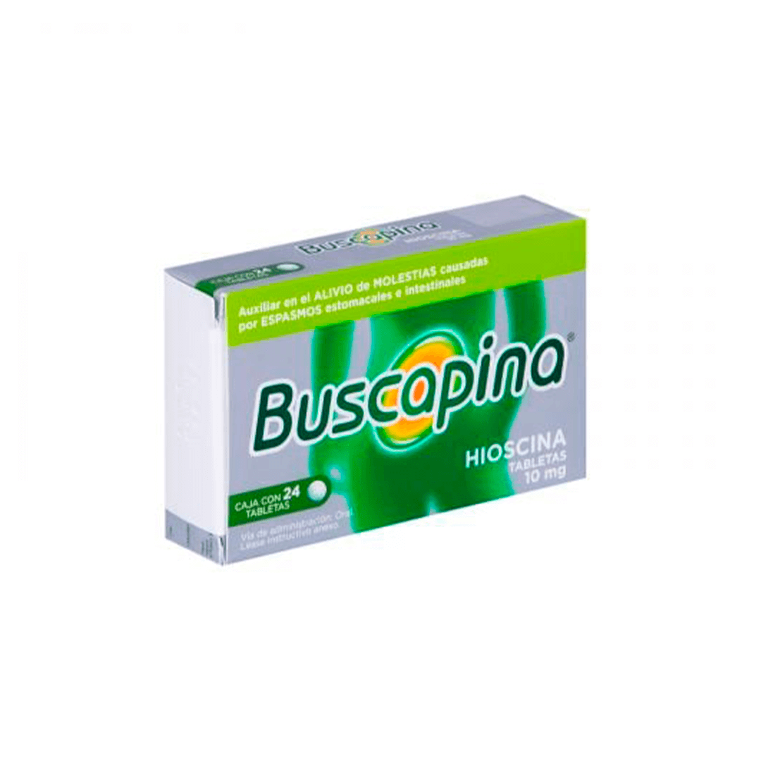 BUSCAPINA (HIOSCINA) GRAGEAS 10 MG