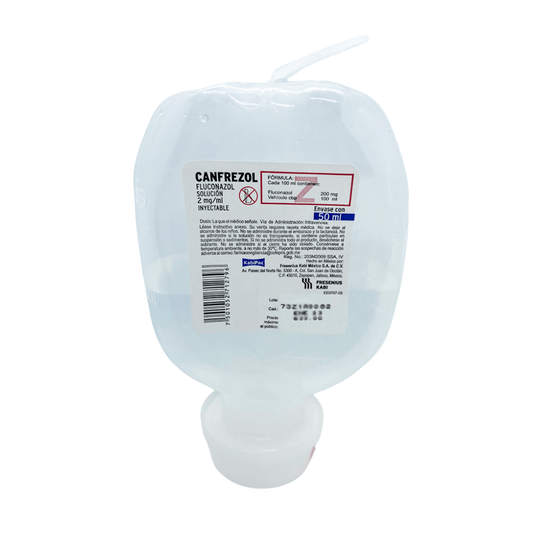 CANFREZOL (FLUCONAZOL) INYECTABLE 200 MG /100 ML 50 ML