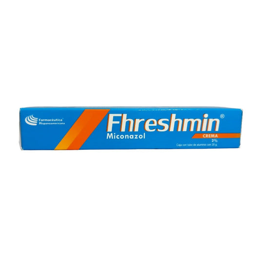 CREMA FRESHMIN MICONAZOL AL 2% TUBO DE 20 G