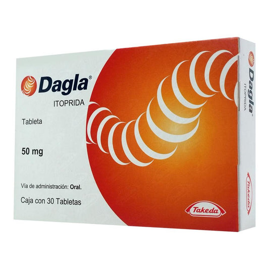 DAGLA 50 MG CON 30 TABLETAS