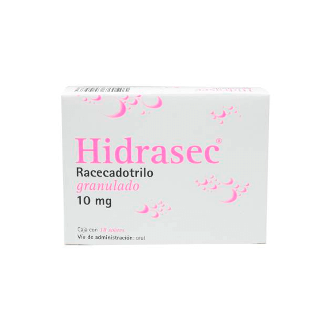 HIDRASEC (RACECADOTRILO) SOBRES 10 MG CAJA C/18