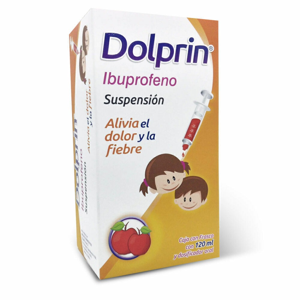 KENER DOLPRIN SUSPENSIÓN IBUPROFENO 100 MG/120 ML
