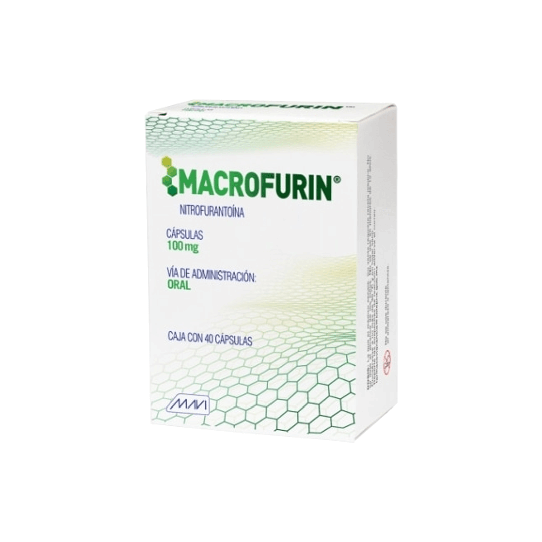 MACROFURIN (NITROFURANTOINA) CAPSULAS 100 MG CAJA C/40