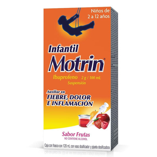 MOTRIN IBUPROFENO INFANTIL 120 ML