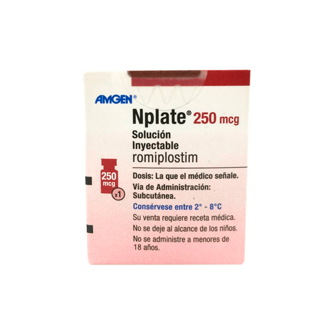 NPLATE (ROMIPLOSTIM) FRASCO 250 MCG