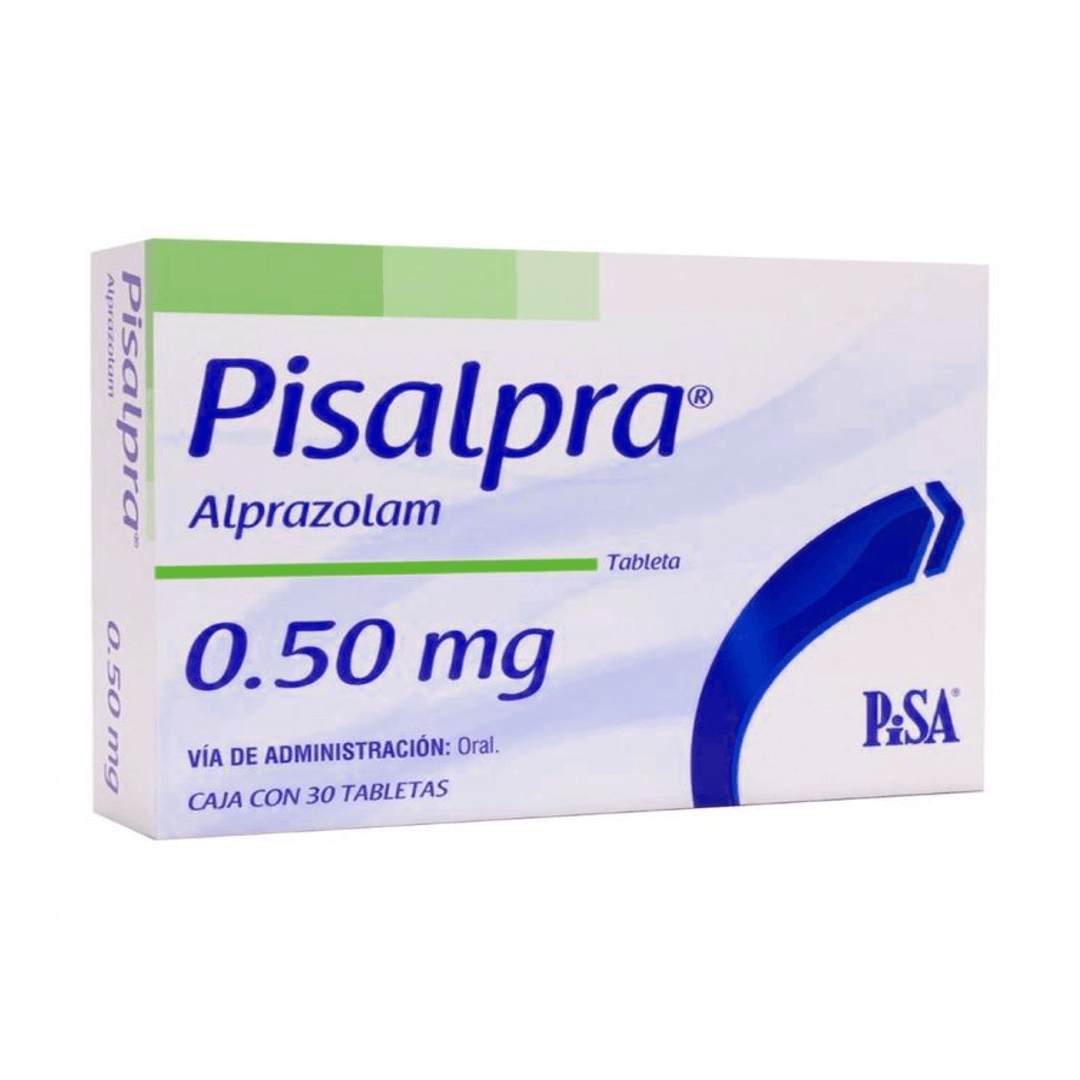 PISALPRA (ALPRAZOLAM) TABLETAS 0.50 MG C/30