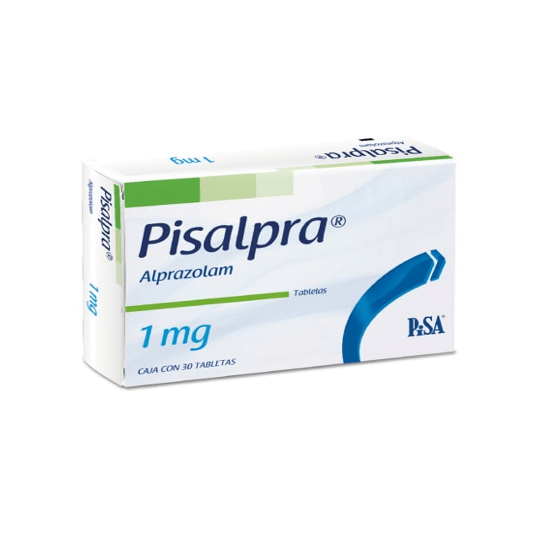 PISALPRA (ALPRAZOLAM) TABLETAS 1 MG C/30