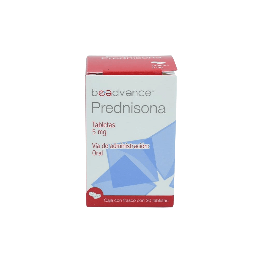 PREDNISONA (BE ADVANCE) TABLETAS 5 MG CAJA C/20