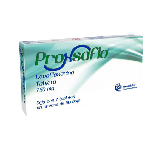 PROXSAFLO (LEVOFLOXACINO) TABLETAS 750 MG