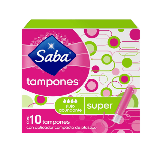 SABA TAMPONES SUPER CAJA C/10