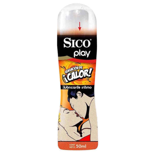 SICO LUBRICANTE PLAY ÍNTIMO SENSACIÓN DE CALOR 50 ML