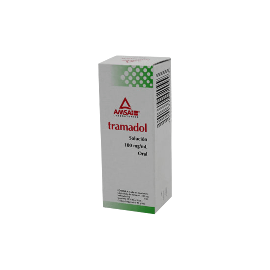 TRAMADOL SOLUCION 100 MG/ML FRASCO C/10 ML